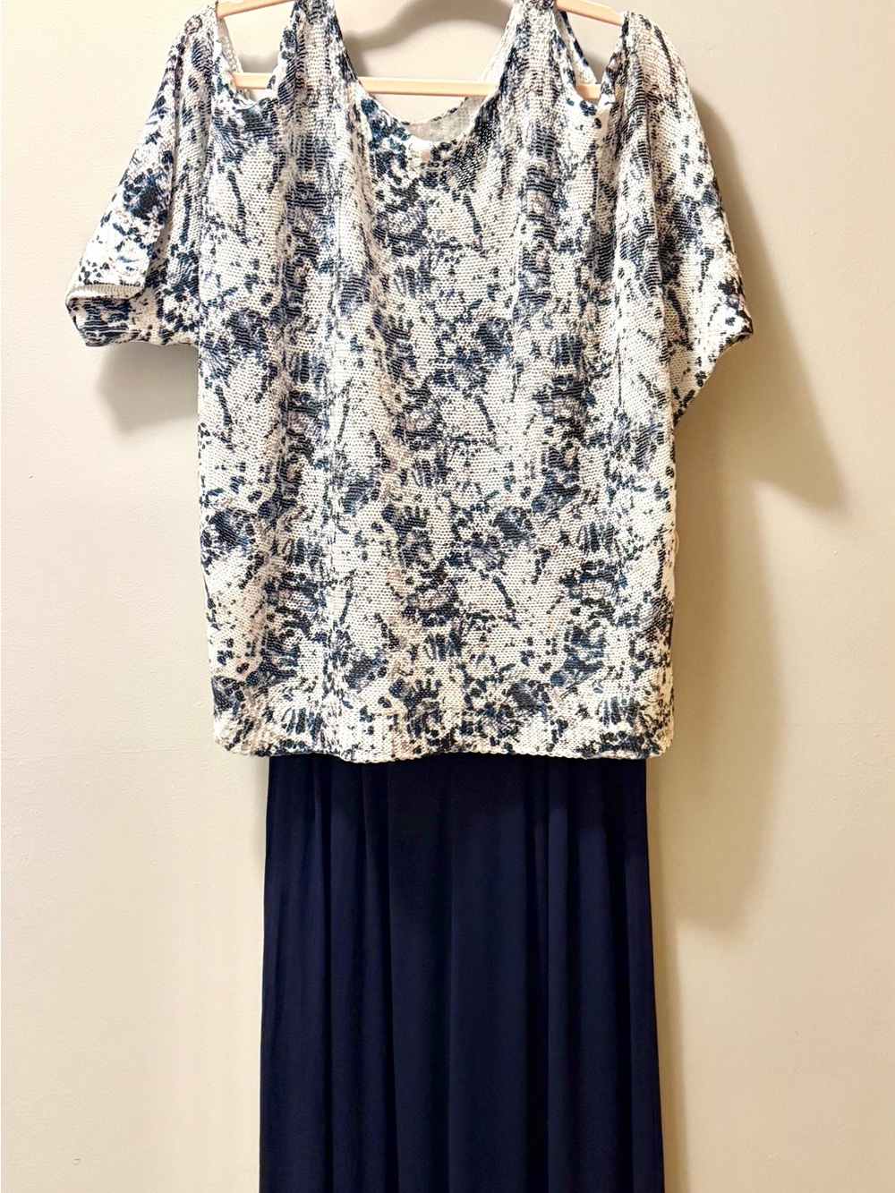 J. McLaughlin Navy Wide-Leg Pants Super Soft Modal Blend Size XS - 4th of July - Picture 13 of 13